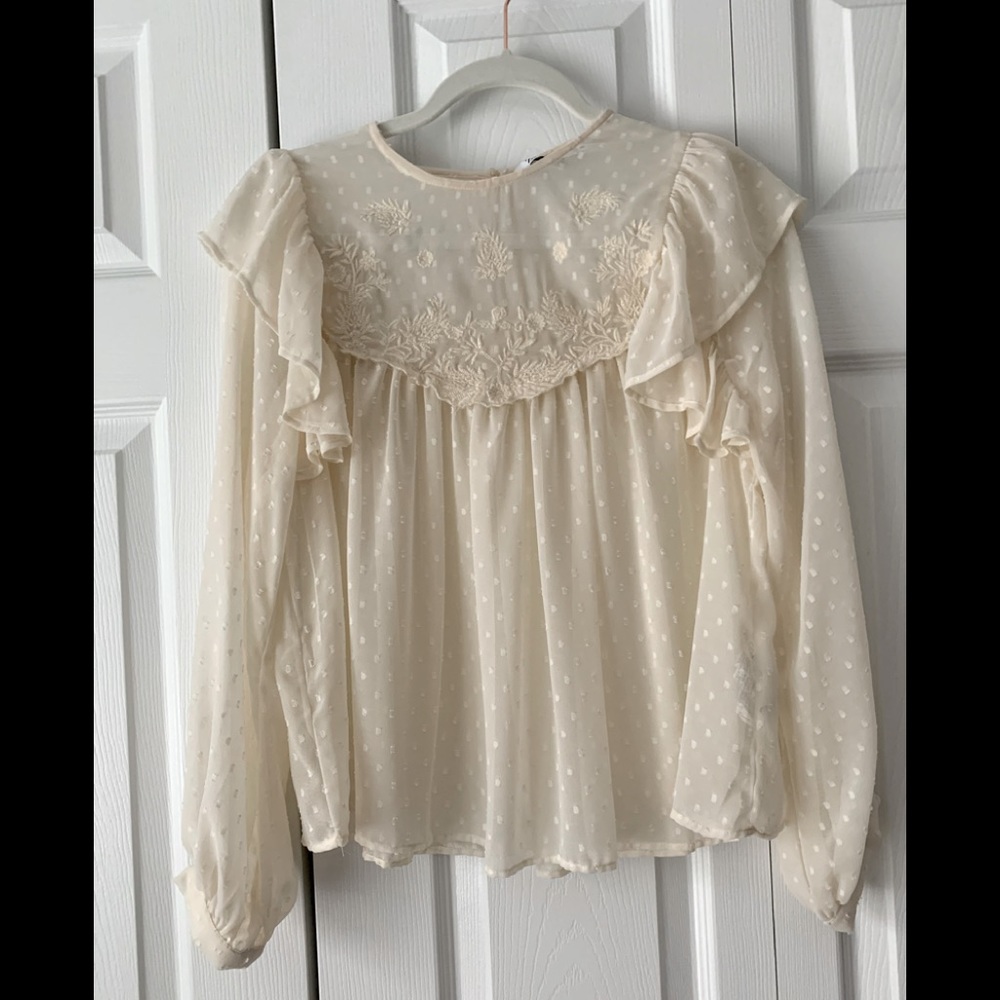 Zara XS blouse